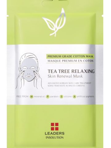 veido kaukė lakštinė Tea tree